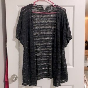 Short sleeve cardigan